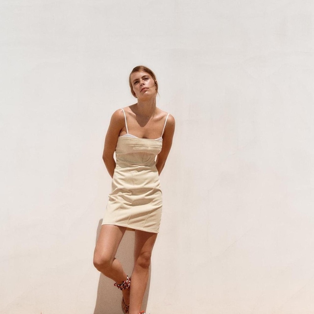 Zara Combination Mini Dress